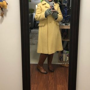 Vintage yellow coat